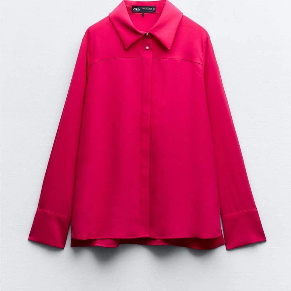 Zara Fuchsia Blouse